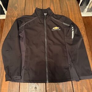 Women’s Chevy Racing Black Performance Zip Jacket